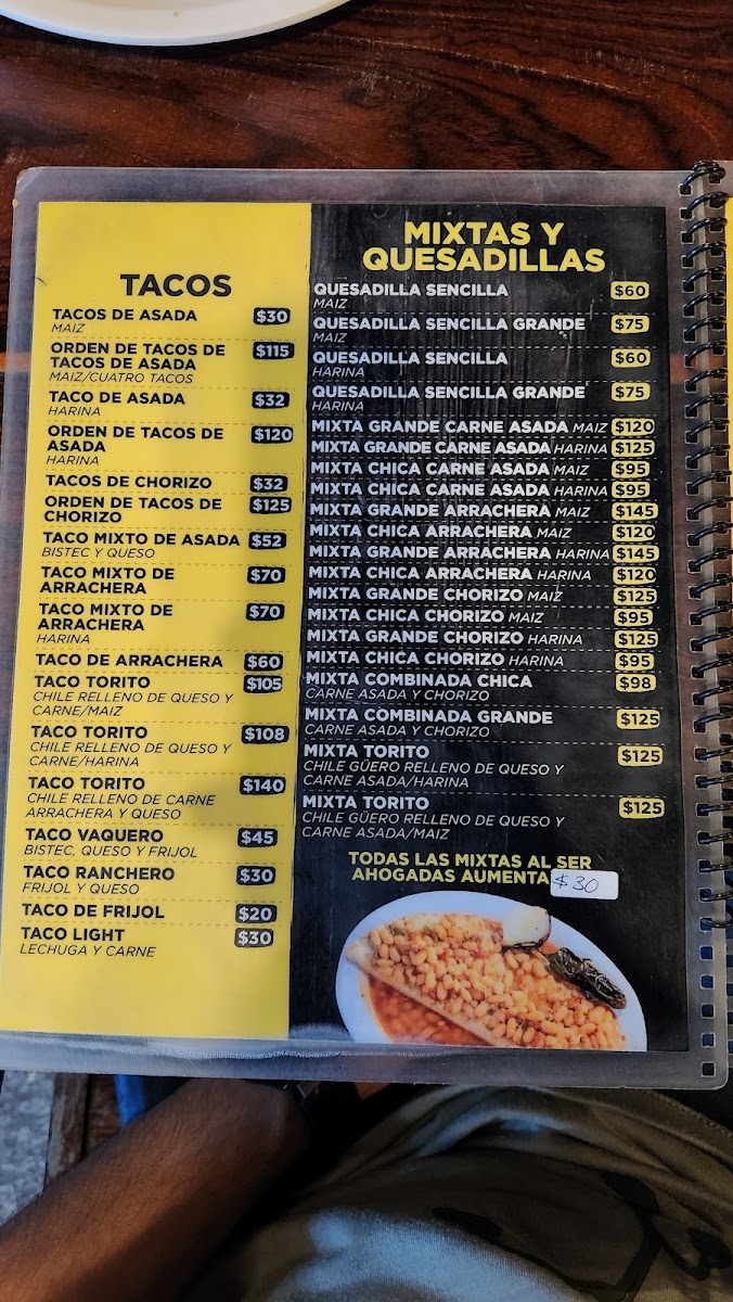 Asadero La Cabaña Menu - Image 2